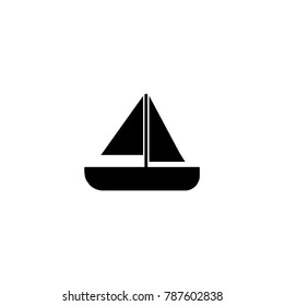 sailing boat icon. sign design
