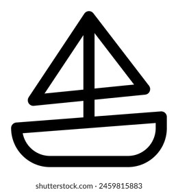 Sailing Boat icon for web, app, infographic