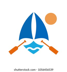 sailing boat logo