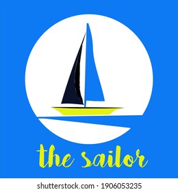 sailing boat logo for sailors
