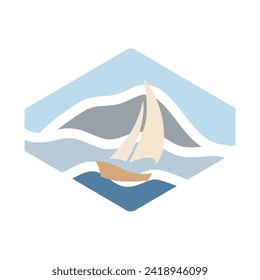 sailing boat on the sea