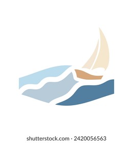 sailing boat on the sea