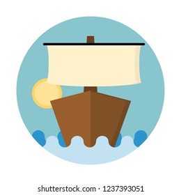 Sailing boat transportation