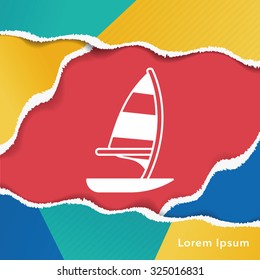 sailing icon
