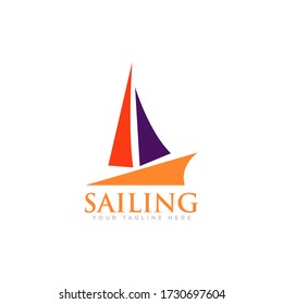 Sailing Logo Icon Design Vector