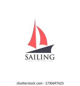 Sailing Logo Icon Design Vector