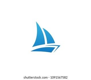 Sailing logo sail 