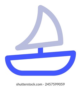 Sailing Sail icon for web, app, infographic, etc