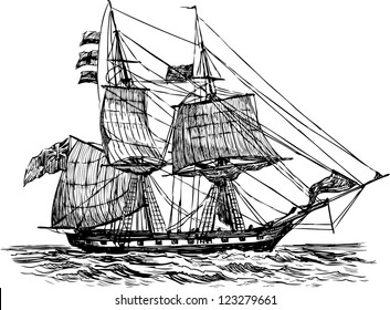 15,762 Old ship sketch Images, Stock Photos & Vectors | Shutterstock