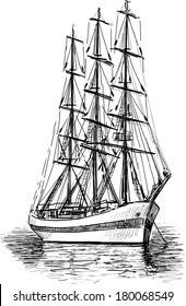 sailing ship