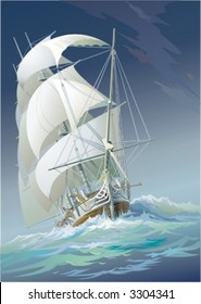 Sailing ship