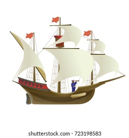 sailing ship