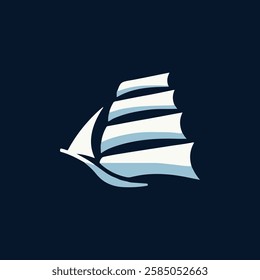 Sailing Ship Logo go to market.