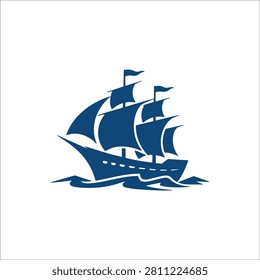 Sailing Ship and Sail Boat Icon