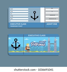 Sailing Ticket Sailing To Petronas