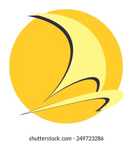 Sailing vessel logo