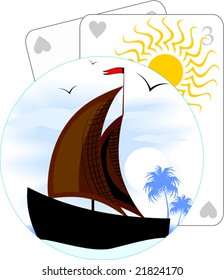 sailing vessel at sea	
