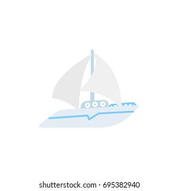Sailing yacht