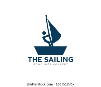 Sailing or Yacht Logo Icon Design Vector