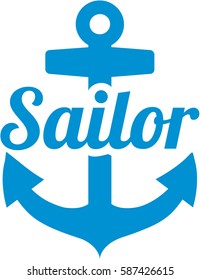 Sailor with anchor