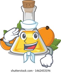 Sailor apricot oil in the character bottle