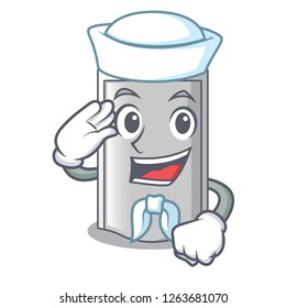 Sailor bag packaging food in shape cartoon