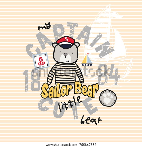 sailor bear shirt