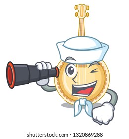 Sailor with binocular banjo  