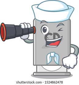 Sailor with binocular rom drive with the cartoon shape