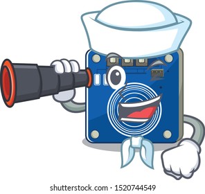 Sailor with binocular touch sensor 