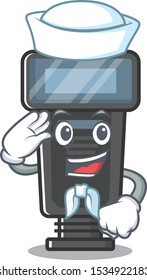 Sailor camera flash in the cartoon shape