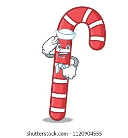 Sailor candy canes character cartoon