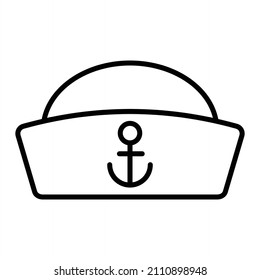 Icono De Contorno Del Vector Del Tapón Del Navegador Aislado En Fondo Blanco
