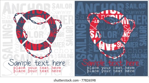 sailor card set
