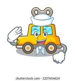 Sailor character clockwork car for toy children