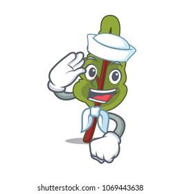 Sailor chard character cartoon style