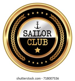 Sailor Club Badge