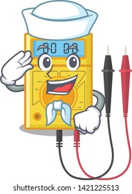 Sailor digital multimeter in the mascot closet