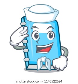 Sailor education character cartoon style