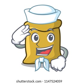 Sailor flour character cartoon style