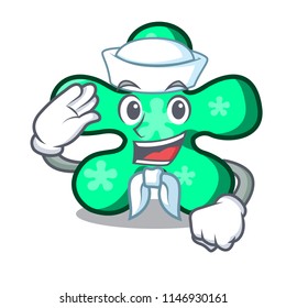 Sailor free form character cartoon