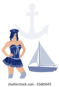 Niña marinera