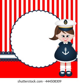 Sailor Girl Background
