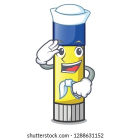 Sailor glue stick in the cartoon shape