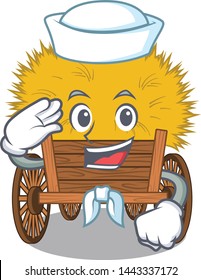 Sailor hayride isolated within in the character