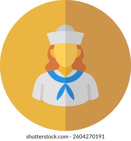 Sailor Icon Element For Design