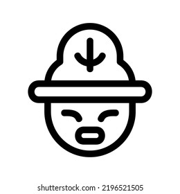 sailor icon or logo isolated sign symbol vector illustration - high quality black style vector icons

