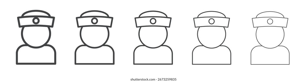 sailor icon simple illustration collection symbol