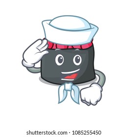 Sailor ikura character cartoon style