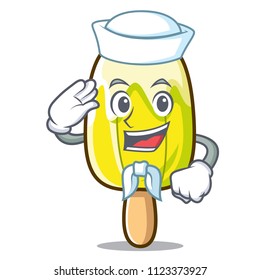 Sailor lemon ice cream character cartoon